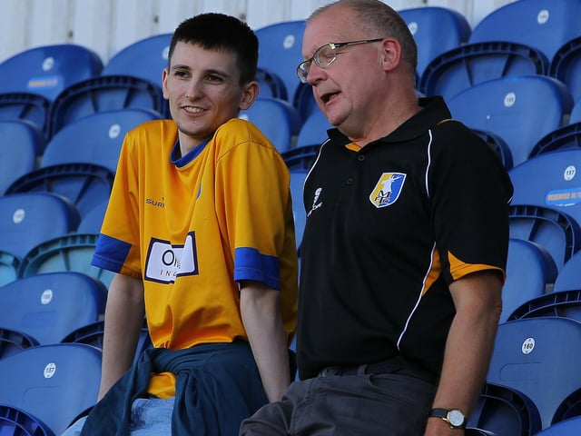 A Tyler Walker penalty gave Mansfield a 1-0 win over Carlisle back in September 2018, watched by these fans.
