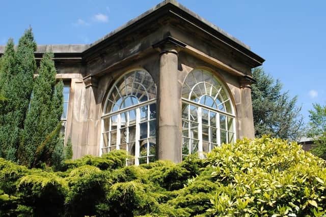 Camellia House, an historic glasshouse built in 1817 in the grounds of Bretton Hall, Wakefield.