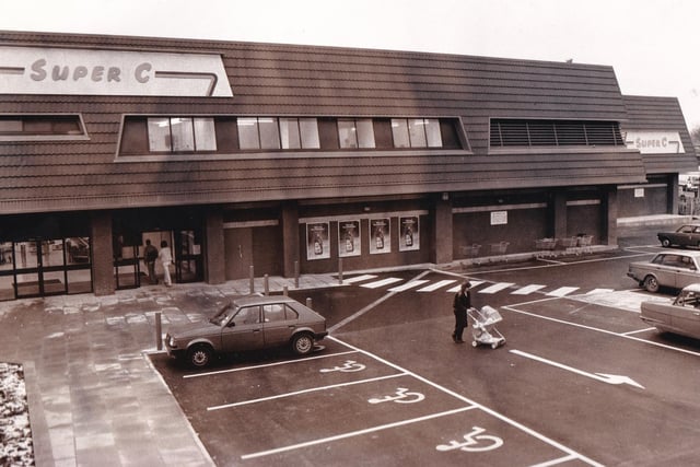 Co-op's Super C store  located on Beech Avenue, near to the junction of Armley Road and Stanningley Road, boasted plenty of parking for shoppers.