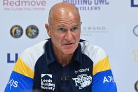 Leeds Rhinos coach Brad Arthur. Picture by Matthew Merrick/SWpix.com.