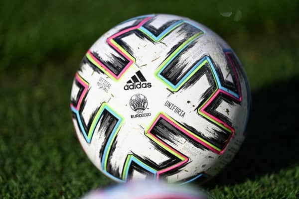 Euro 2020 match ball. (Photo by Stuart Franklin/Getty Images)