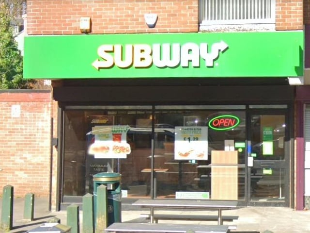 The Subway in Roundhay Road, Oakwood, scored 4.2 from 298 reviews