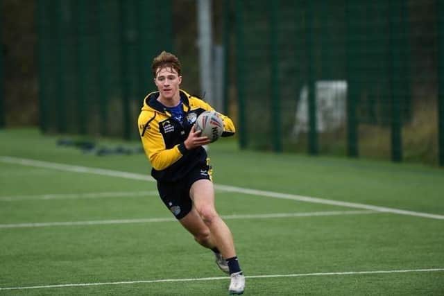 Teenage centre Ned McCormack is in contention for his Leeds Rhinos first team debut. Picture by Jonathan Gawthorpe.