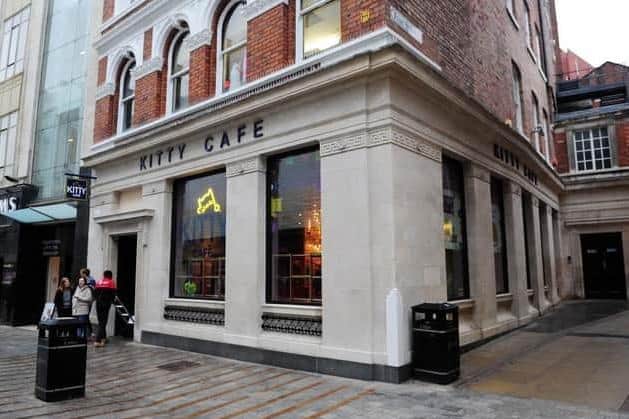 An external shot of Kitty Cafe, Leeds. (Pic credit: Simon Hulme)