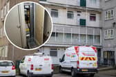 One resident said that water had 'poured' through and caused his fuse box to get wet