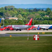 Jet2 have issued a statement outlining that a “minor fault indication” was reported. Image: James Hardisty