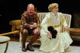 Paul Kemp and Frances Marshall in Sir Alan Ayckbourn's Show & Tell at the Stephen Joseph Theatre in Scarborough