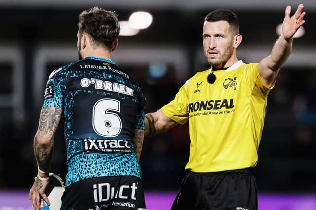 Referee Jack Smith. Picture by Alex Whitehead/SWpix.com.