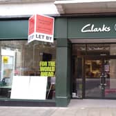 The unit in Commercial Street that was previously occupied by shoe retailer Clarks.
