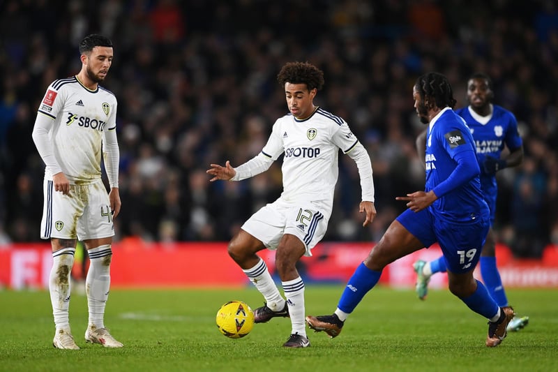 His pressing and tackling set the tone and set Leeds on their way to a 1-0 lead. Tidy on the ball, full of energy. Played 45. (Photo by Michael Regan/Getty Images)