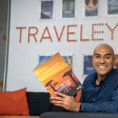 Amar Latif Launched Traveleyes, a touring company which partners blind people with sighted people and takes them to 70 different destinations. This helps blind people have more independence when they travel. Photo: Tony Johnson