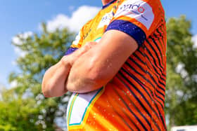 Fundraiser Rob Tiffney who will arrive in Leeds on 21 August