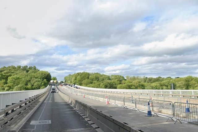 Repair works to Wentbridge Viaduct have been ongoing since February 2023.