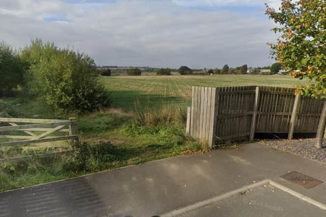Persimmon has applied to Wakefield Council to build on seven hectares of farmland at Holme Farm, in Carleton. Google image.