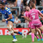 David Fusitu'a in action for Leeds Rhinos against Hull KR in 2024. Picture by Alex Whitehead/SWpix.com.