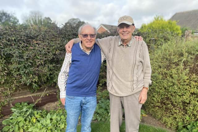 L-R – Mike &amp; Peter are now good friends thanks to WiSE’s Befriending Scheme