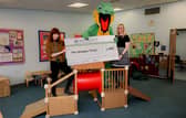 The Snappy Trust receive donation from local place