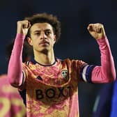 GOOD BUSINESS - Leeds United defender and captain at Hillsborough Ethan Ampadu put in another imperious display as Sheffield Wednesday were well beaten. Pic: Ed Sykes/Getty Images