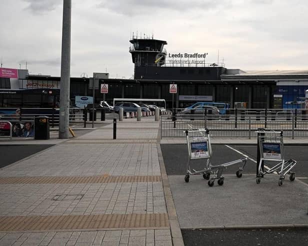 Leeds Bradford Airport.