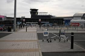 Leeds Bradford Airport.