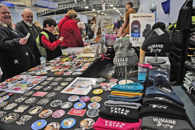 There was no shortage of stocking fillers available to buy from the festival's sellers.