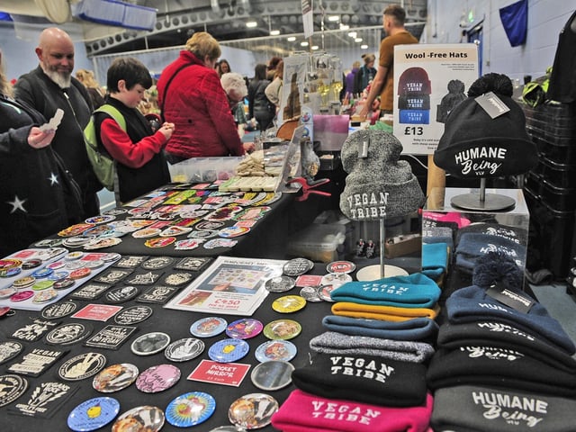 There was no shortage of stocking fillers available to buy from the festival's sellers.