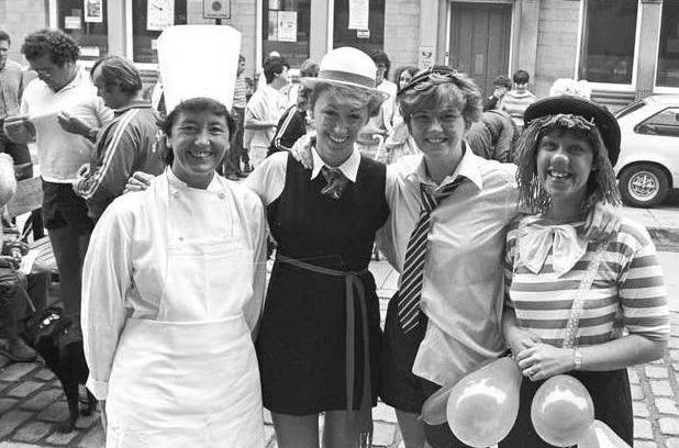 Ossett fun run in 1985