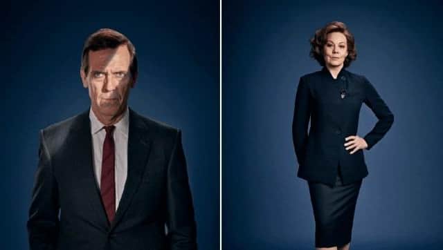 Hugh Laurie and Helen McCory play fictional politicians in the new BBC drama