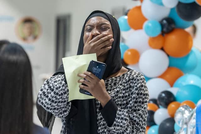 A-level results day is when dreams can be made and quashed in equal measure. Picture: Tony Johnson.