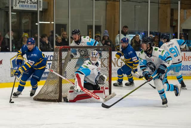 SOLID: Leeds Knights have a 100 per cent record against Bristol in 16 games. Picture: Alistair How/Knights Media.