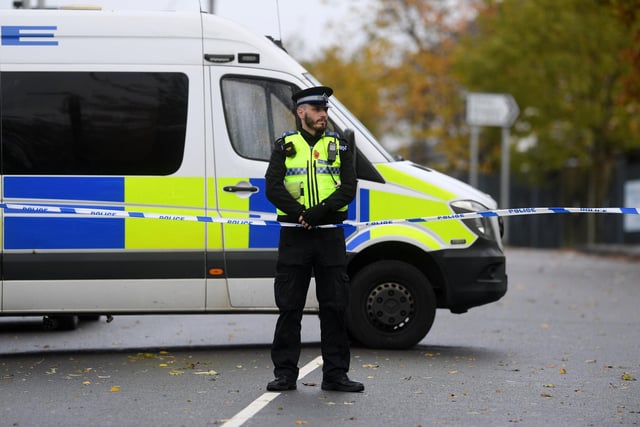 A significant police presence remains in the Town Street area, with cordons still in place and access restricted to the area where the attack is reported to have taken place.