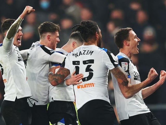 Despite the very best efforts to overcome a 21-point deduction, the supercomputer is predicting that Wayne Rooney’s side will fall at the last hurdle and be relegated this season.
Projected Points = 39. Projected Goal Difference = -1