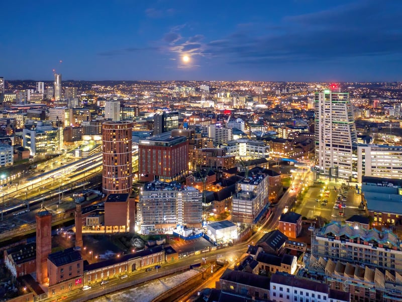 The average annual household income in Leeds city centre is £50,600, the 12th highest in Leeds.