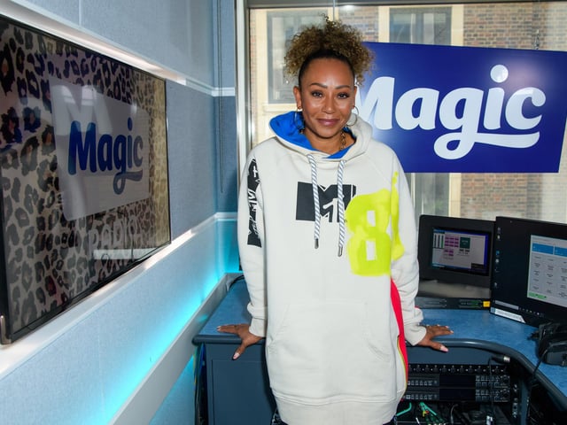 The singer is a former member of the chart-topping girl group The Spice Girls.