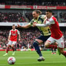 TORRID TIME - Luke Ayling of Leeds United endured one of the most difficult outings of the season at his former club Arsenal in a 4-1 defeat. Pic: Getty