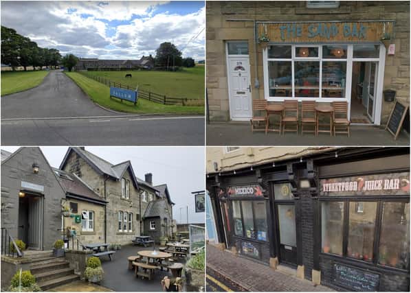 Best rated restaurants in Northumberland according to Google.