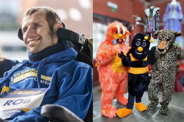 Rob Burrow MBE has been confirmed as a special guest at the fundraising event for the MND Association (Photo left: Danny Lawson/PA Wire)
