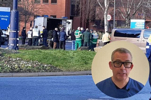 The trust's medical director, Steve Bush, has addressed the public over the ongoing incident. Photo: National World/Leeds Teaching Hospitals NHS Trust