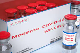 The UK government’s Covid vaccine taskforce has acquired 367 million doses from seven different suppliers overall, which includes stocks of the approved Moderna jab. (Pic: Shutterstock)