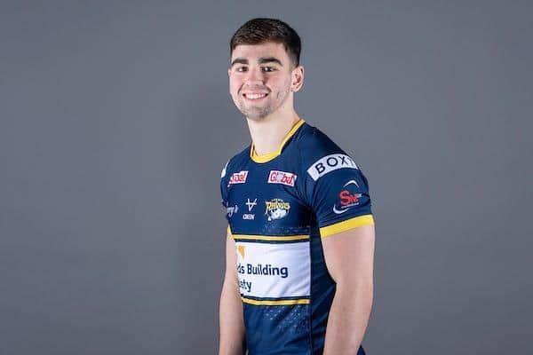 Teenage half-back Jack Sinfield is included in Rhinos' initial squad. Picture by Allan McKenzie/SWpix.com.