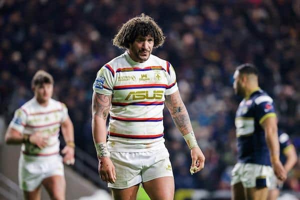 Wakefield's Kevin Proctor won't be risked against Salford this weekend. Picture by Alex Whitehead/SWpix.com.