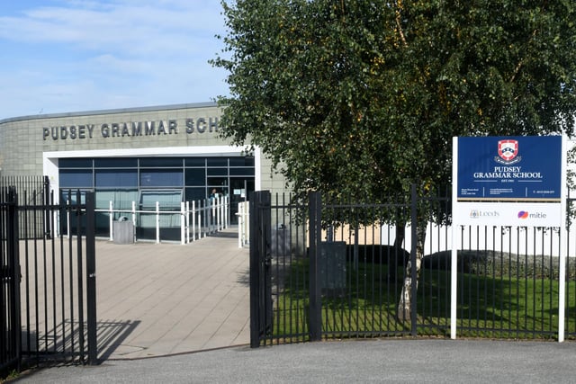 Pudsey Grammar School had 325 applicants put the school as a first preference but only 218 of these were offered places. This means 107, or 32.9%,did not get a place.