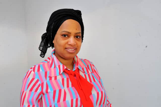 Learning about how other cultures view FGM has built Hawa’s confidence to speak about it (Photo: Steve Riding)