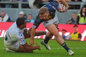 Leeds Rhinos' Lachie Miller is on a three-man shortlist for the Man of Steel award. Picture by Steve Riding.