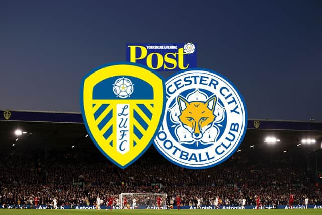 Leeds host Leicester in a relegation six-pointer at Elland Road tonight (Pic: Getty)