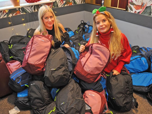 The charity was founded by Becky and Shelley Joyce and works with rough sleepers, as well as providing food parcels for hundreds of families through its food bank.