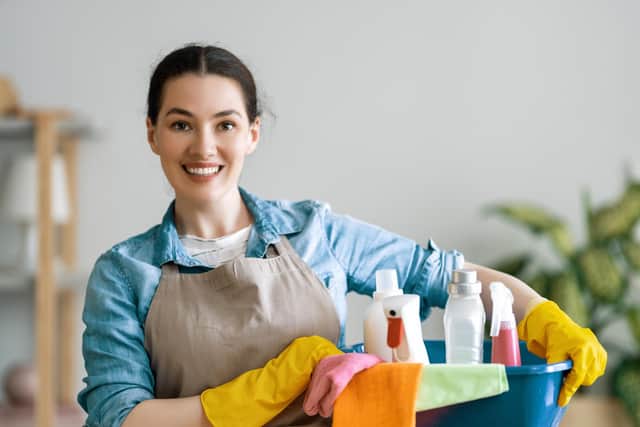 In Ireland  it was considered essential to begin the New Year as you meant to continue with a clean home (photo: Adobe)