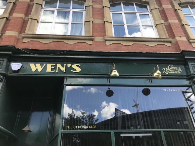 Wen's Restaurant, located in North Street, is one of the best rated places for Chinese food in Leeds. It currently has 4.6 stars from 303 Google reviews. This family-run restaurant serves hot mains from £11.80 including stir-fried shredded pork in hoisin sauce and slow cooked beef brisket in curry sauce. Noodle dishes begin at £9.90.