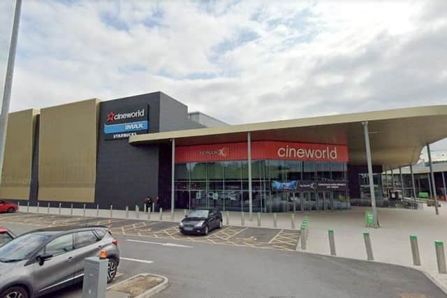 Bankrupt Cineworld, which has a site in the White Rose centre in Leeds, has shared an update on its future (Photo: Google)