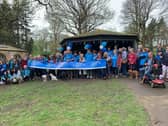 Walkers from the local community attending last year’s Walk with Me for Parkinson’s at Yorkshire Sculpture Park